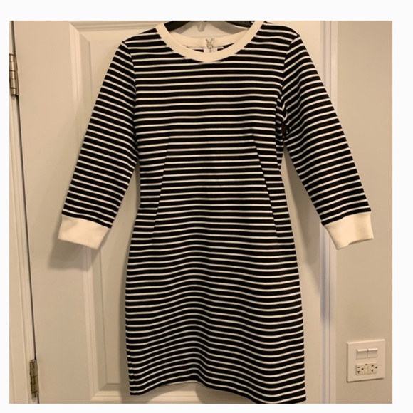Theory Striped Dress - Picture 1 of 4